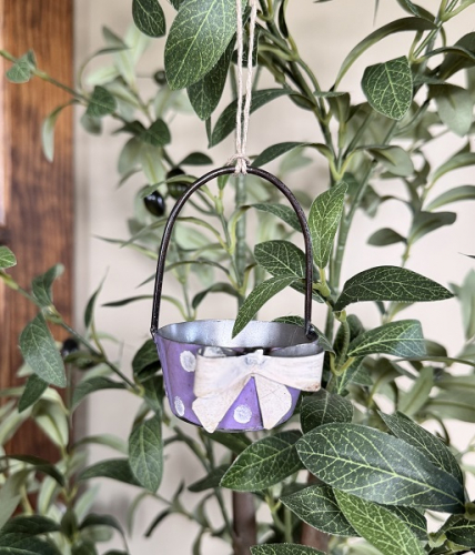 EASTER BASKET ORNAMENT *NEW* AVAIL JAN 2026